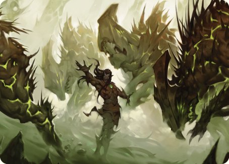 Ezuri's Predation Art Card [Commander Masters Art Series] | Game Master's Emporium (The New GME)
