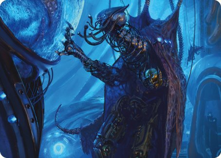 Atmosphere Surgeon Art Card [Phyrexia: All Will Be One Art Series] | Game Master's Emporium (The New GME)