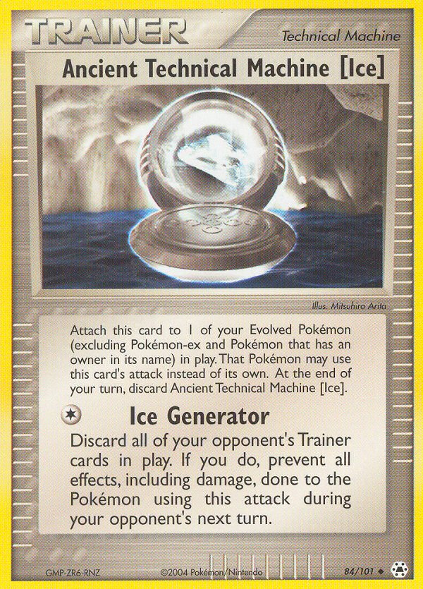 Ancient Technical Machine [Ice] (84/101) [EX: Hidden Legends] | Game Master's Emporium (The New GME)