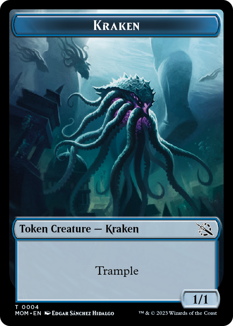 Kraken Token [March of the Machine Tokens] | Game Master's Emporium (The New GME)