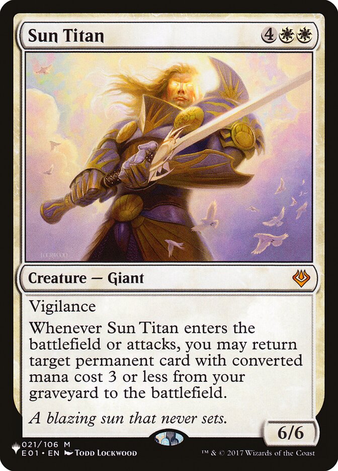Sun Titan [The List] | Game Master's Emporium (The New GME)