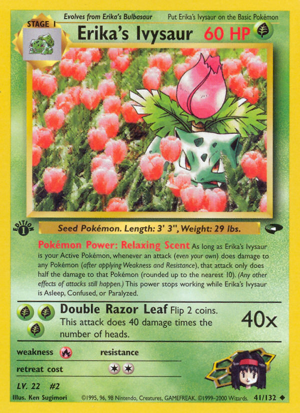 Erika's Ivysaur (41/132) [Gym Challenge 1st Edition] | Game Master's Emporium (The New GME)