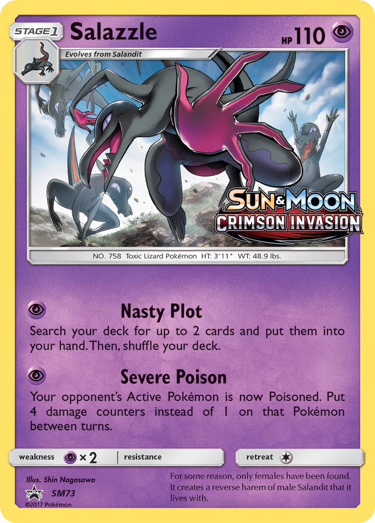 Salazzle (SM73) [Sun & Moon: Black Star Promos] | Game Master's Emporium (The New GME)