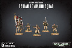 Astra Militarum  Cadian Command Squad | Game Master's Emporium (The New GME)