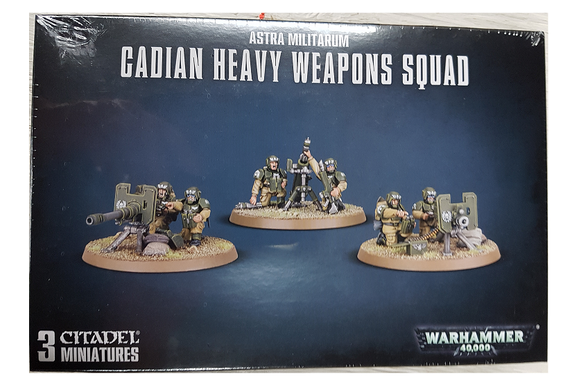 Astra Militarum  Cadian Heavy Weapon Squad | Game Master's Emporium (The New GME)
