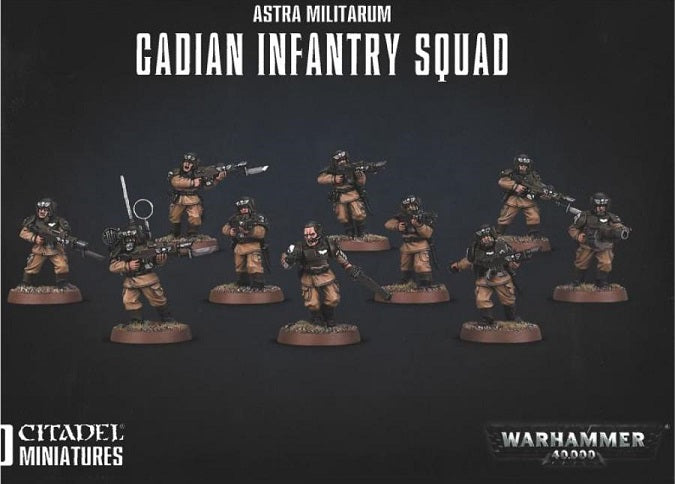 Astra Militarum Cadian Infantry Squad | Game Master's Emporium (The New GME)