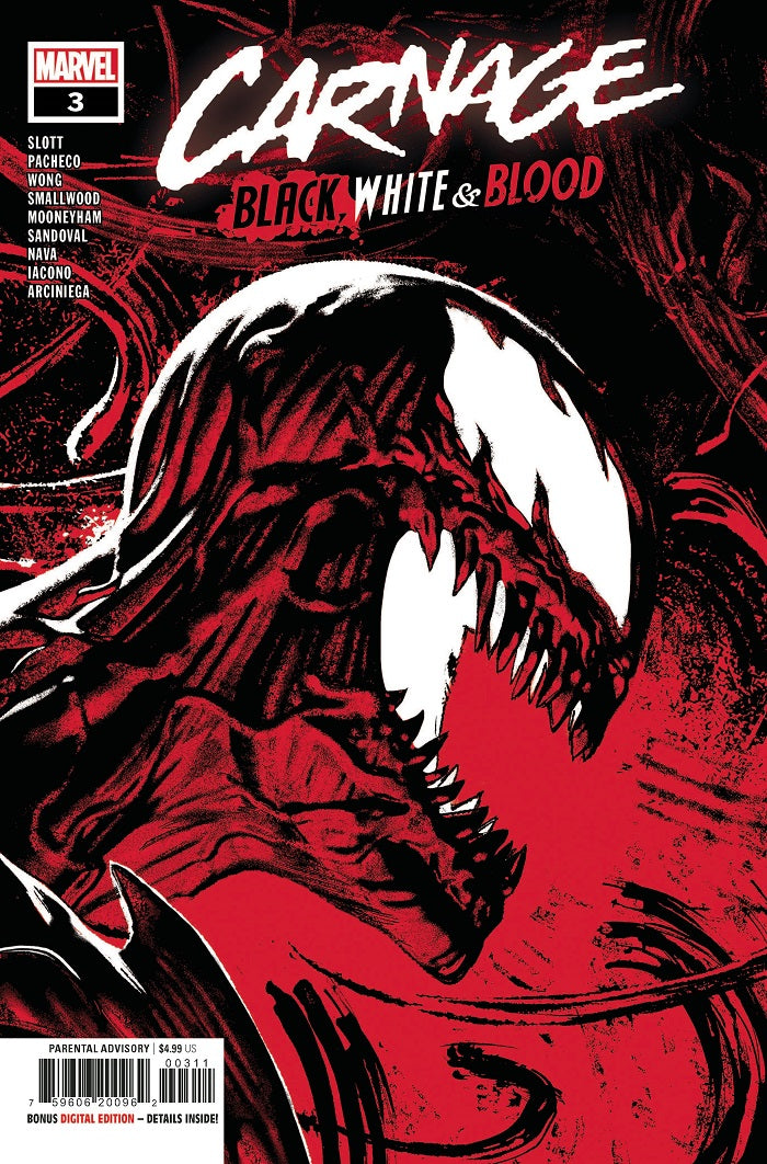 CARNAGE BLACK WHITE AND BLOOD #3 (OF 4) | Game Master's Emporium (The New GME)