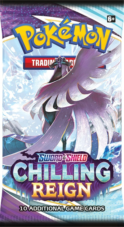 Pokemon Sword & Shield Chilling Reign Single Booster Pack | Game Master's Emporium (The New GME)