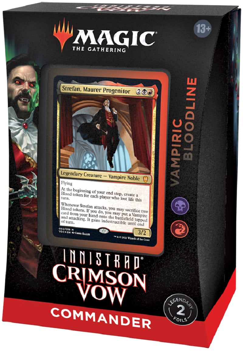 MTG Innistrad: Crimson Vow  Commander Deck  Vampiric Bloodline BR | Game Master's Emporium (The New GME)