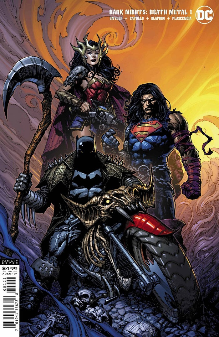 DARK NIGHTS DEATH METAL #1 (OF 6) DAVID FINCH BATMAN VAR ED | Game Master's Emporium (The New GME)