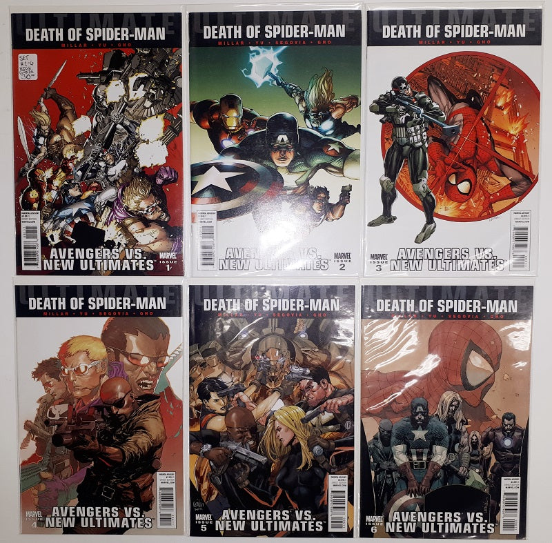Death of Spider-Man #1 to #6  High Grade Set | Game Master's Emporium (The New GME)
