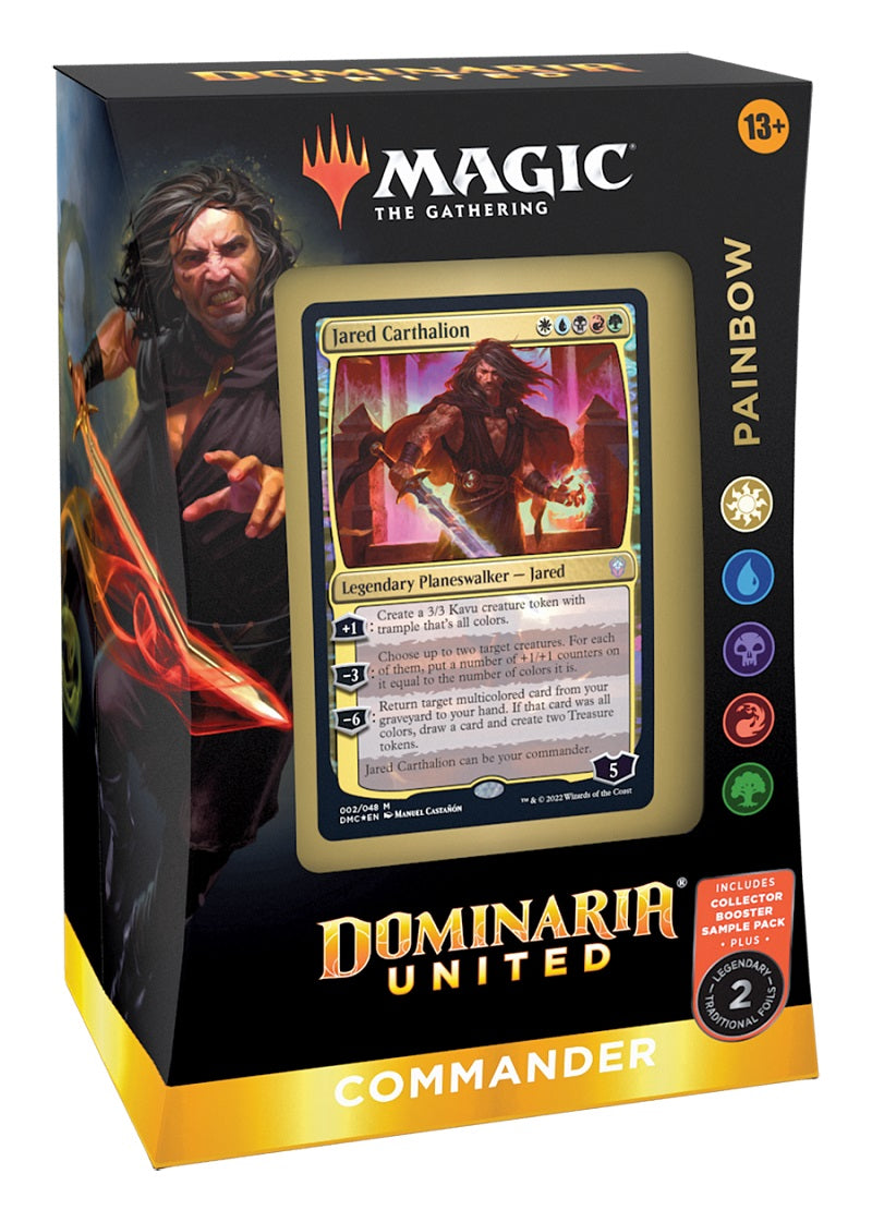 MTG Dominaria United  Commander Deck: Jared Carthalion W/U/B/R/G | Game Master's Emporium (The New GME)