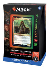 MTG Battle for Baldurs Gate  Commander Deck  Exit From Exile R/G | Game Master's Emporium (The New GME)