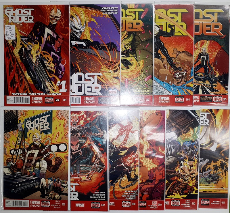 Ghost Rider (2016) #1 to #11 High Grade Set | Game Master's Emporium (The New GME)