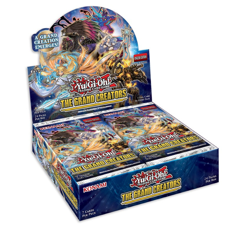 YuGiOh  The Grand Creators  Booster Box | Game Master's Emporium (The New GME)