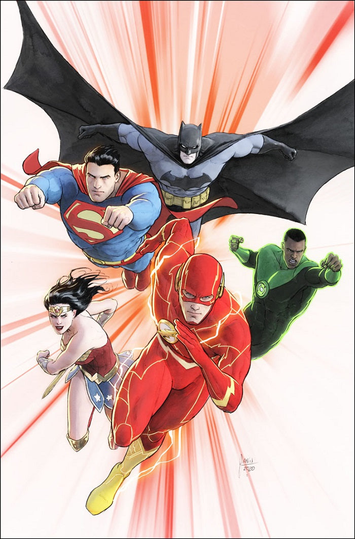 JUSTICE LEAGUE #47 CARD STOCK MIKEL JANIN VAR ED | Game Master's Emporium (The New GME)