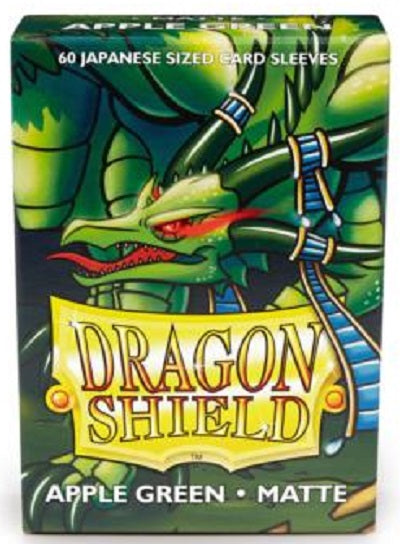 Dragon Shield Matte Apple Green Sleeves Japanese Sized 60 | Game Master's Emporium (The New GME)