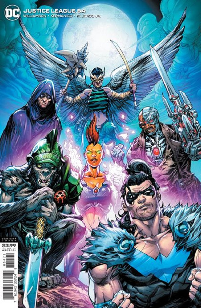 JUSTICE LEAGUE #54 HOWARD PORTER VAR ED DARK NIGHTS DEATH ME | Game Master's Emporium (The New GME)