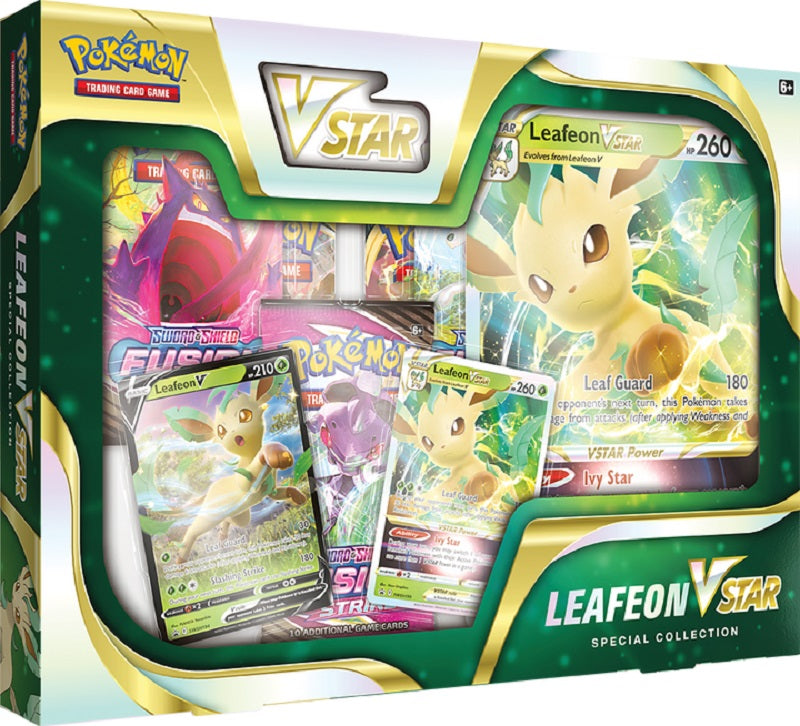 Pokemon  Leafeon VStar Collection | Game Master's Emporium (The New GME)