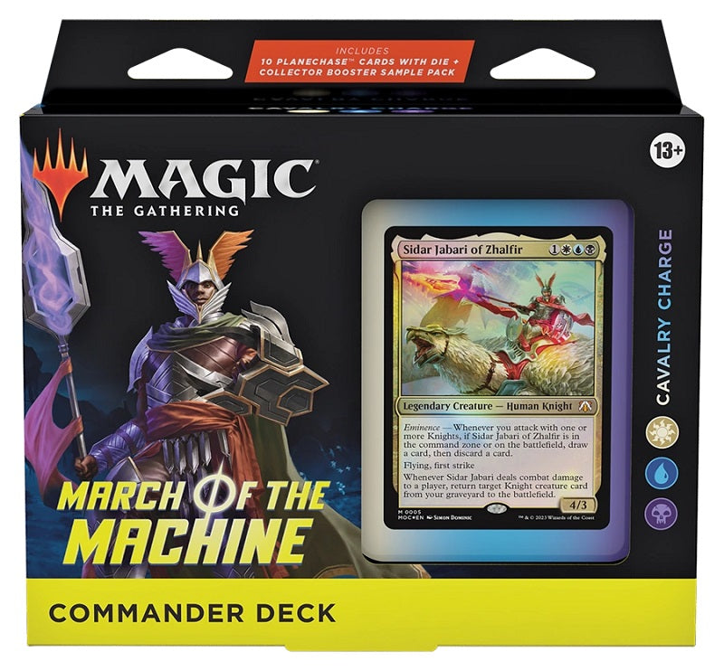 MTG March of the Machine  Commander Deck: Cavalry Charge W/U/B | Game Master's Emporium (The New GME)