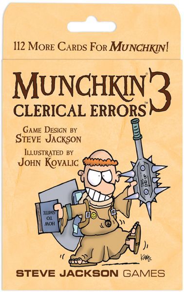 Munchkin 3 Clerical Errors | Game Master's Emporium (The New GME)