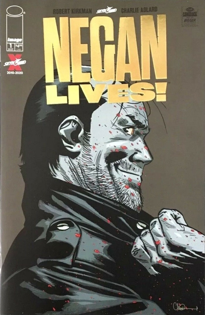 NEGAN LIVES #1 (MR) Gold one per store Variant | Game Master's Emporium (The New GME)