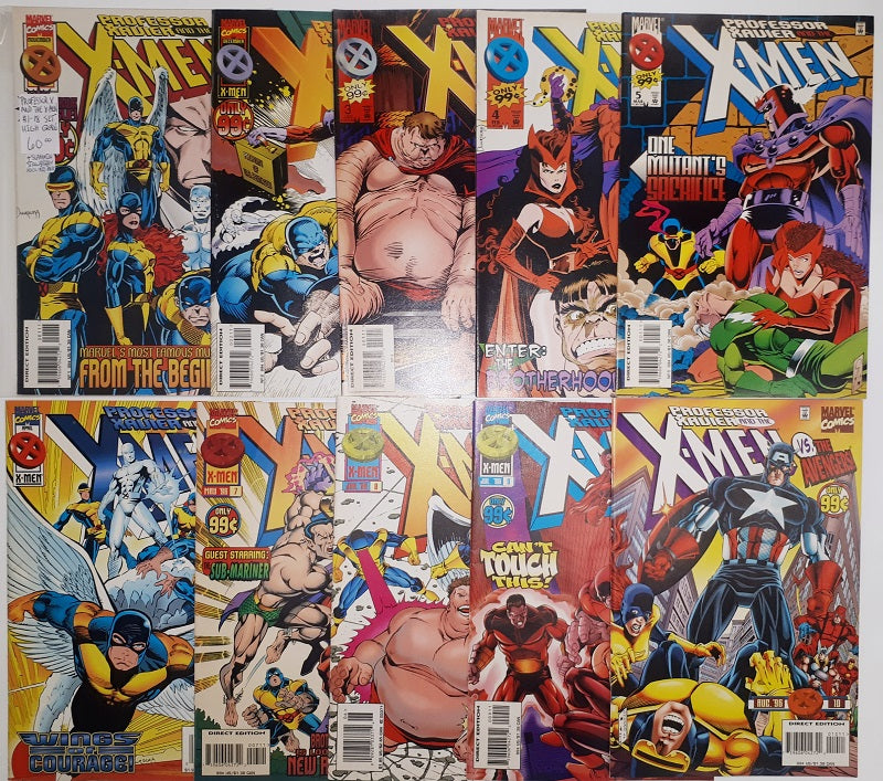 Professor X and the X-Men #1 to #18  High Grade Set | Game Master's Emporium (The New GME)