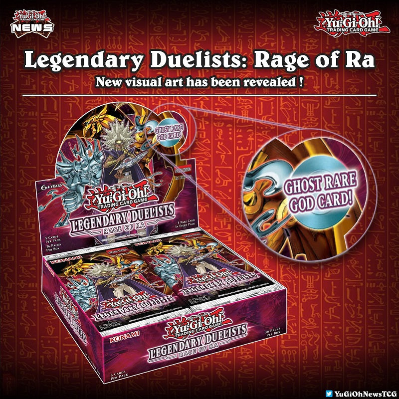 YuGiOh  Legendary Duelists Rage of Ra  Booster Box | Game Master's Emporium (The New GME)