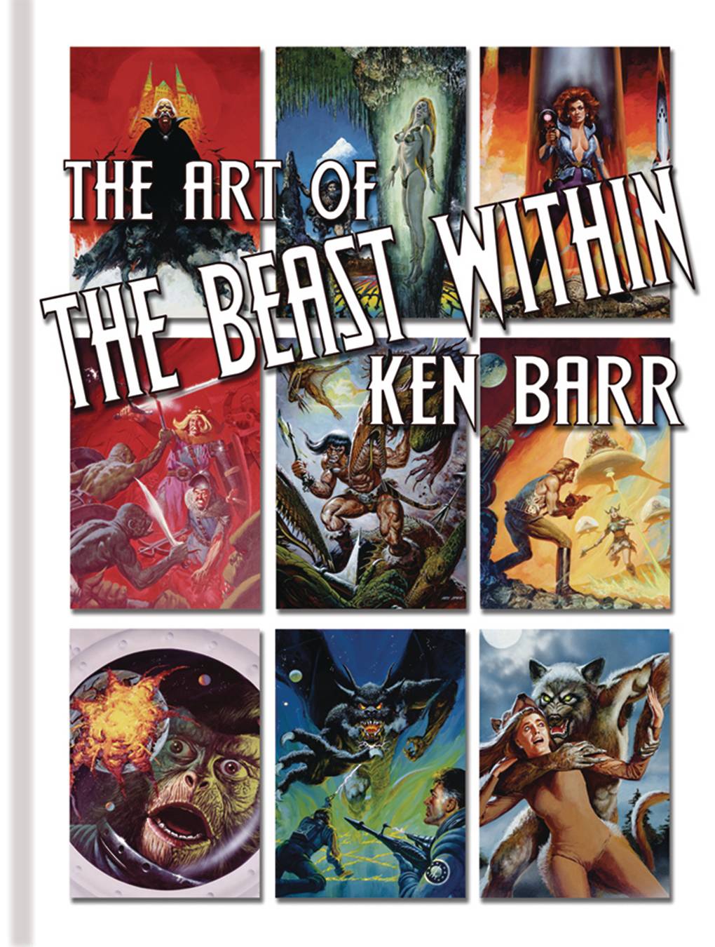 BEAST WITHIN ART OF KEN BARR HC (O/A) (MR) | Game Master's Emporium (The New GME)