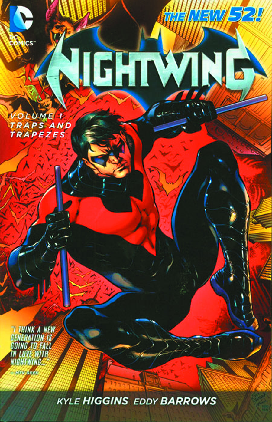 NIGHTWING TP VOL 01 TRAPS AND TRAPEZES (N52) | Game Master's Emporium (The New GME)