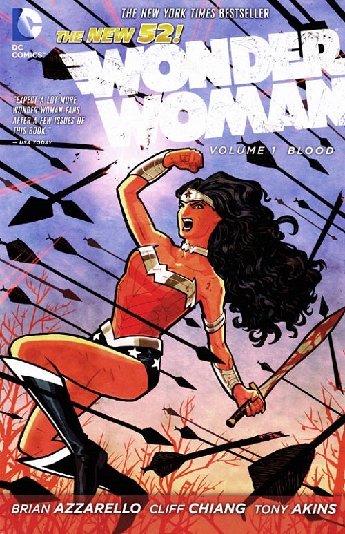WONDER WOMAN TP VOL 01 BLOOD (N52) | Game Master's Emporium (The New GME)
