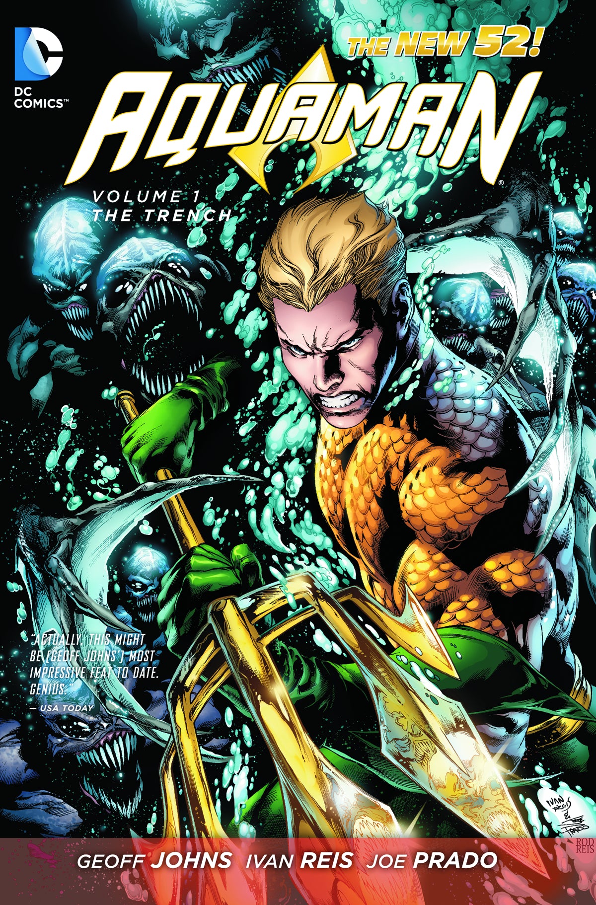 AQUAMAN TP VOL 01 THE TRENCH (N52) | Game Master's Emporium (The New GME)