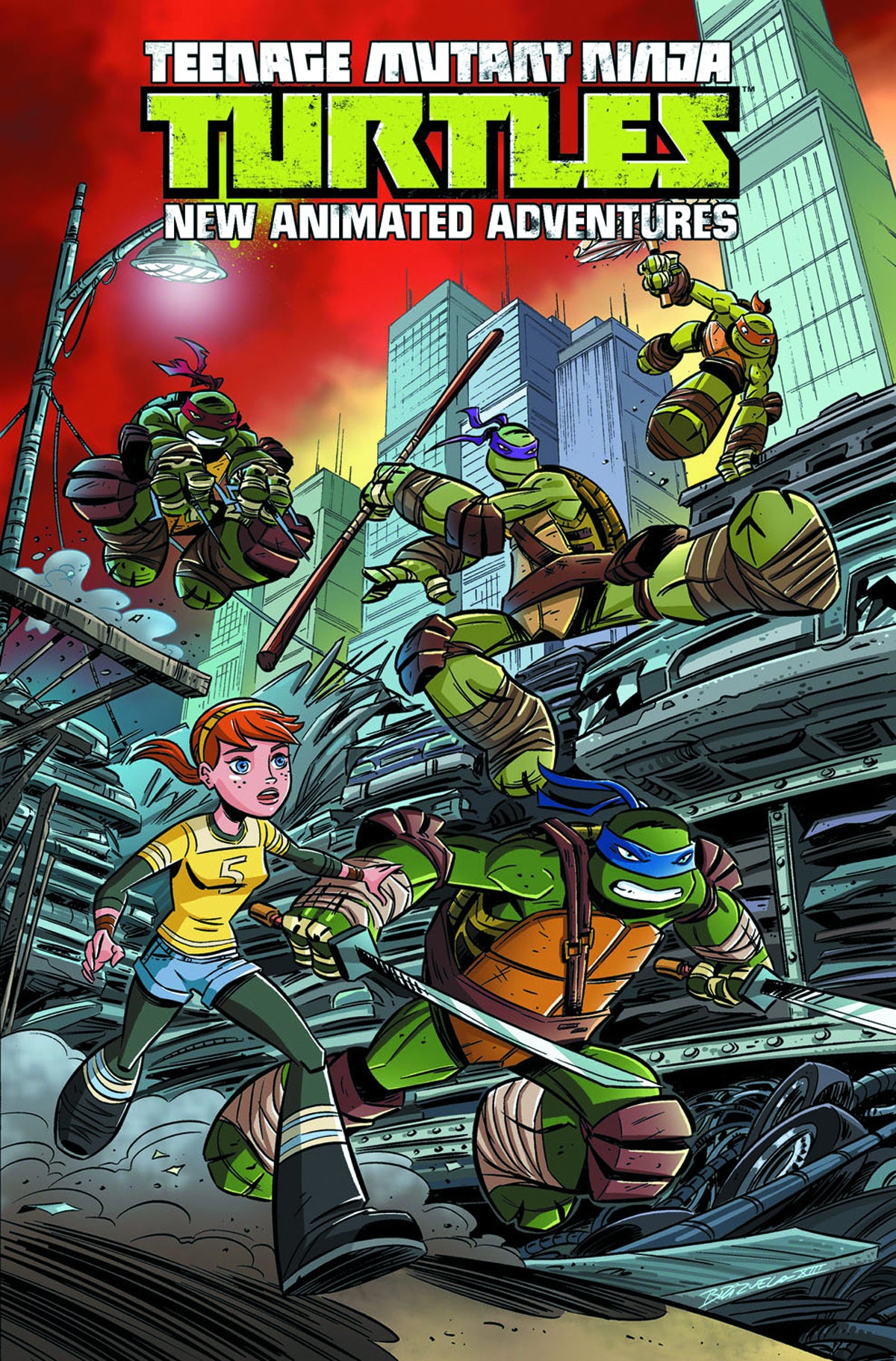 TMNT NEW ANIMATED ADVENTURES TP VOL 01 | Game Master's Emporium (The New GME)