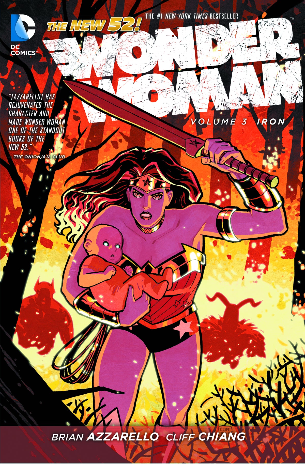 WONDER WOMAN TP VOL 03 IRON (N52) | Game Master's Emporium (The New GME)