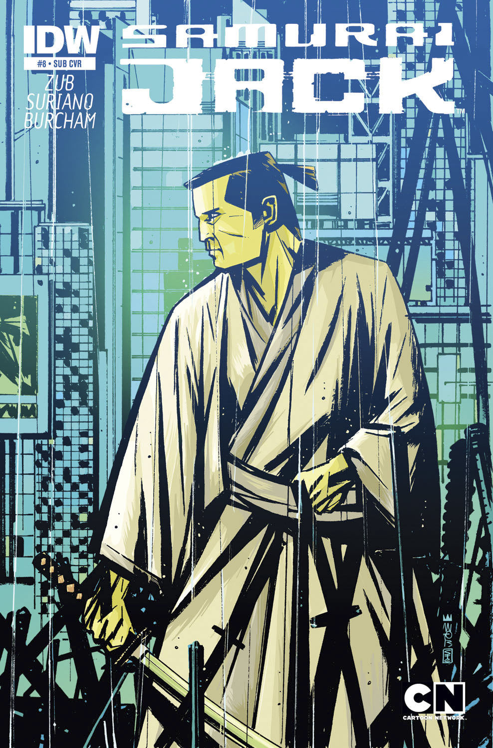 SAMURAI JACK #8 SUBSCRIPTION VAR | Game Master's Emporium (The New GME)