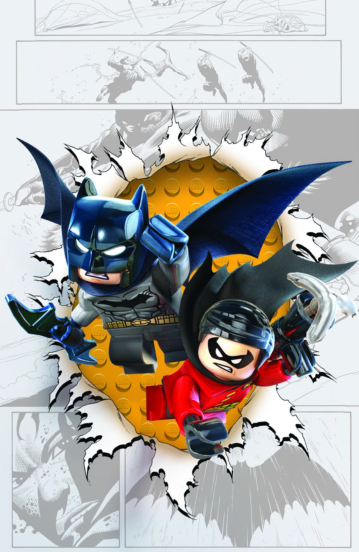 BATMAN AND ROBIN #36 LEGO VAR ED (ROBIN RISES) | Game Master's Emporium (The New GME)