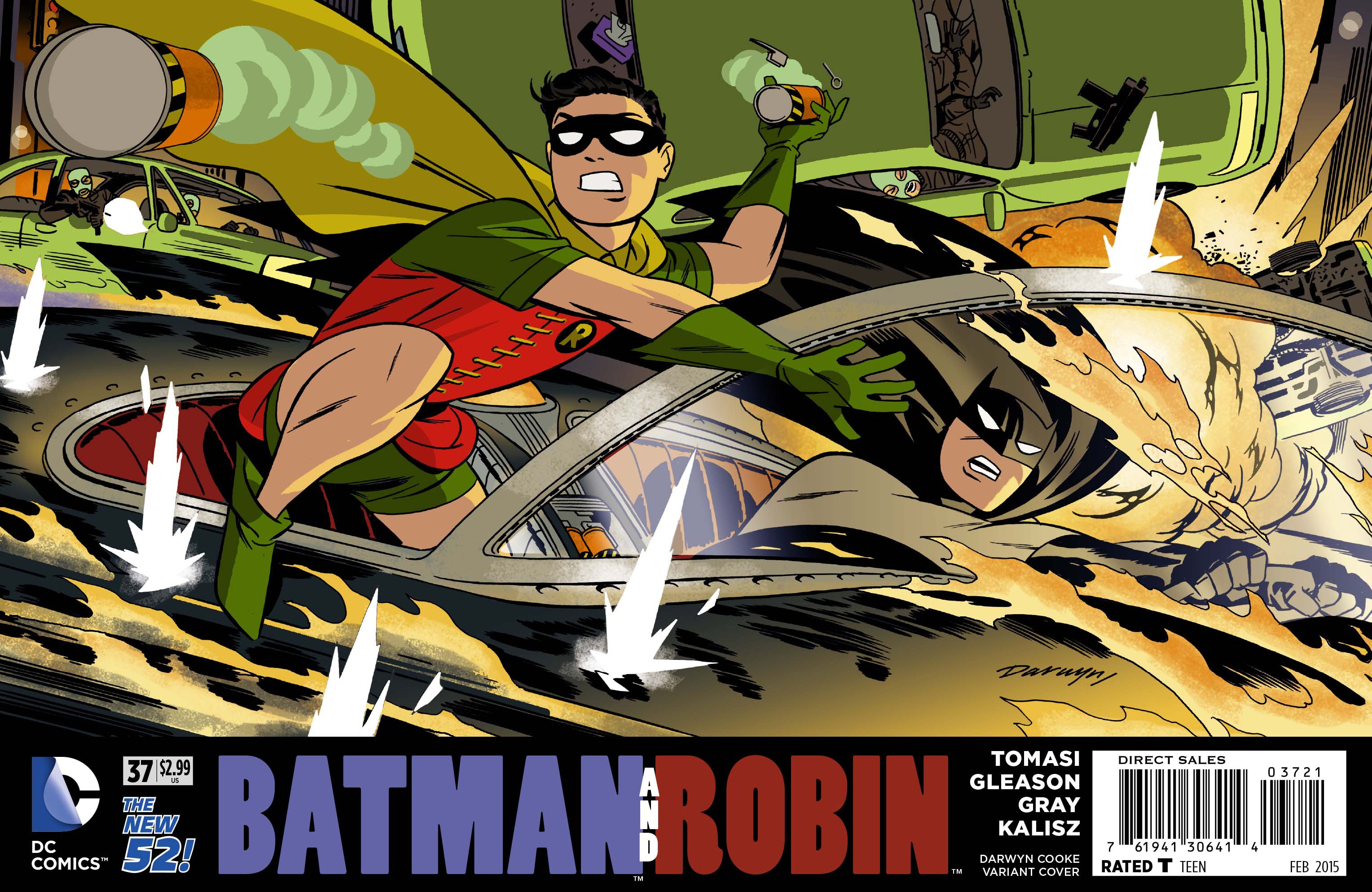 BATMAN AND ROBIN #37 DARWYN COOKE VAR ED (ROBIN RISES) | Game Master's Emporium (The New GME)