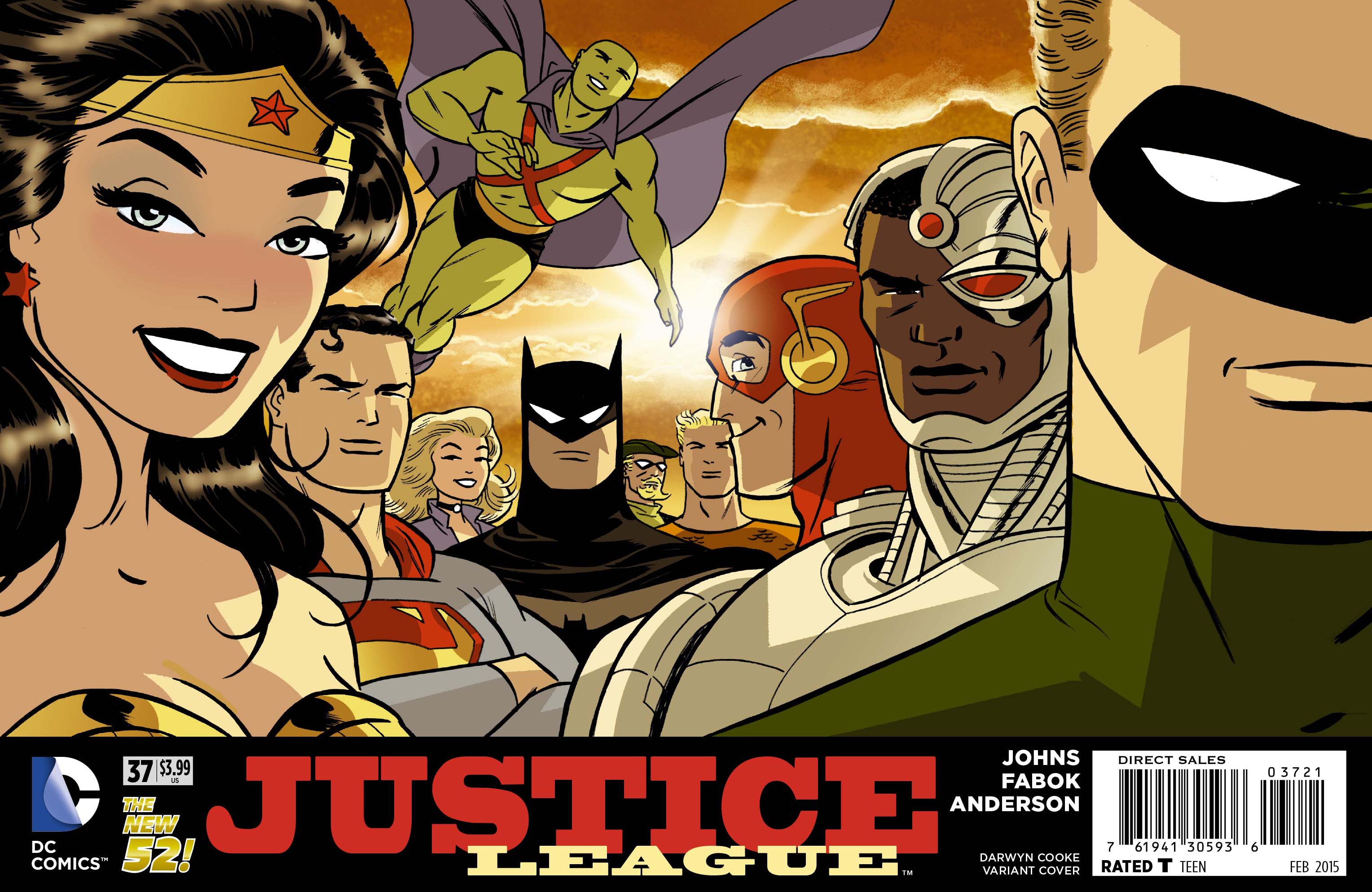 JUSTICE LEAGUE #37 DARWYN COOKE VAR ED | Game Master's Emporium (The New GME)