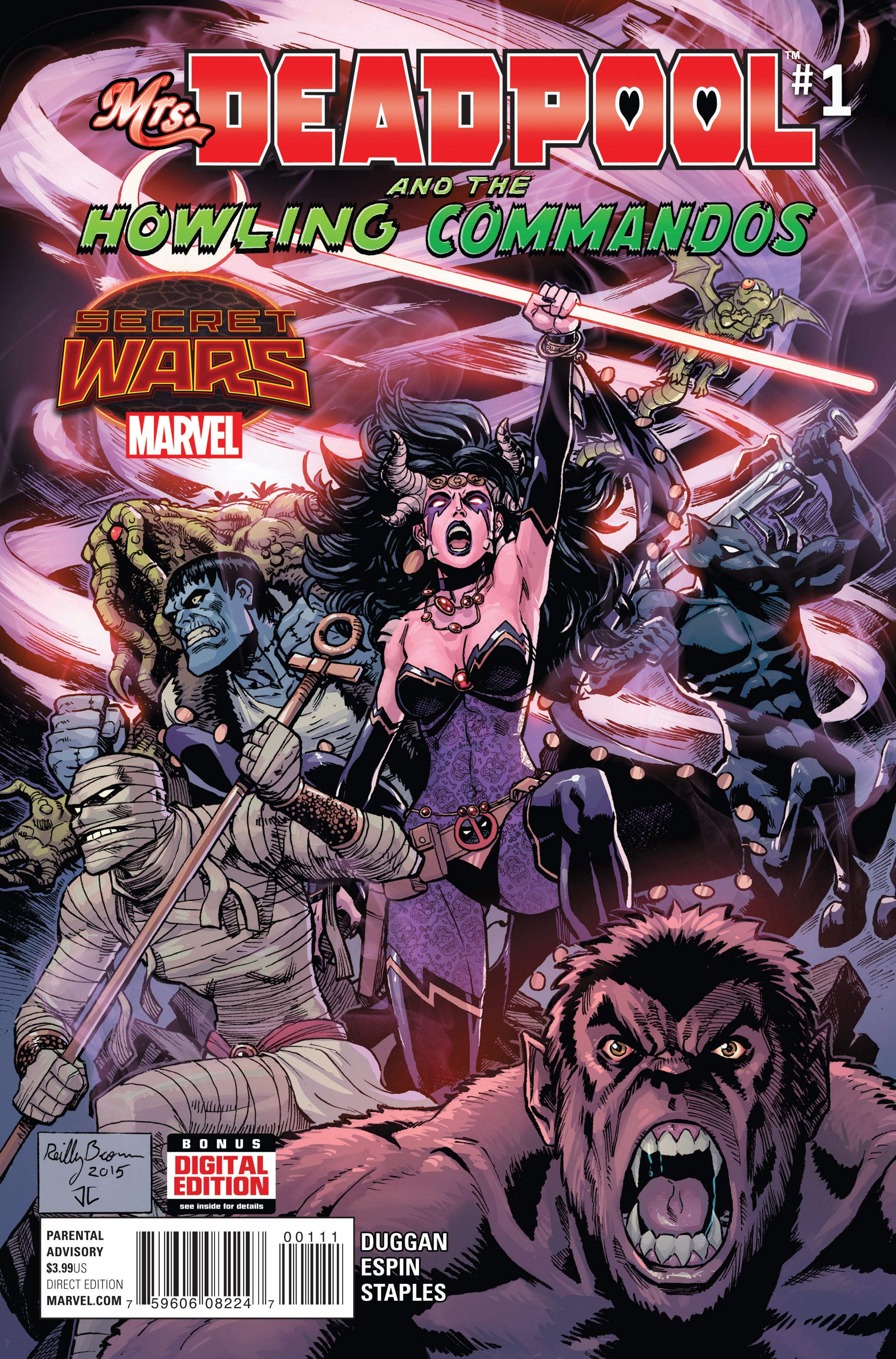 MRS DEADPOOL AND HOWLING COMMANDOS #1 to #3 | Game Master's Emporium (The New GME)