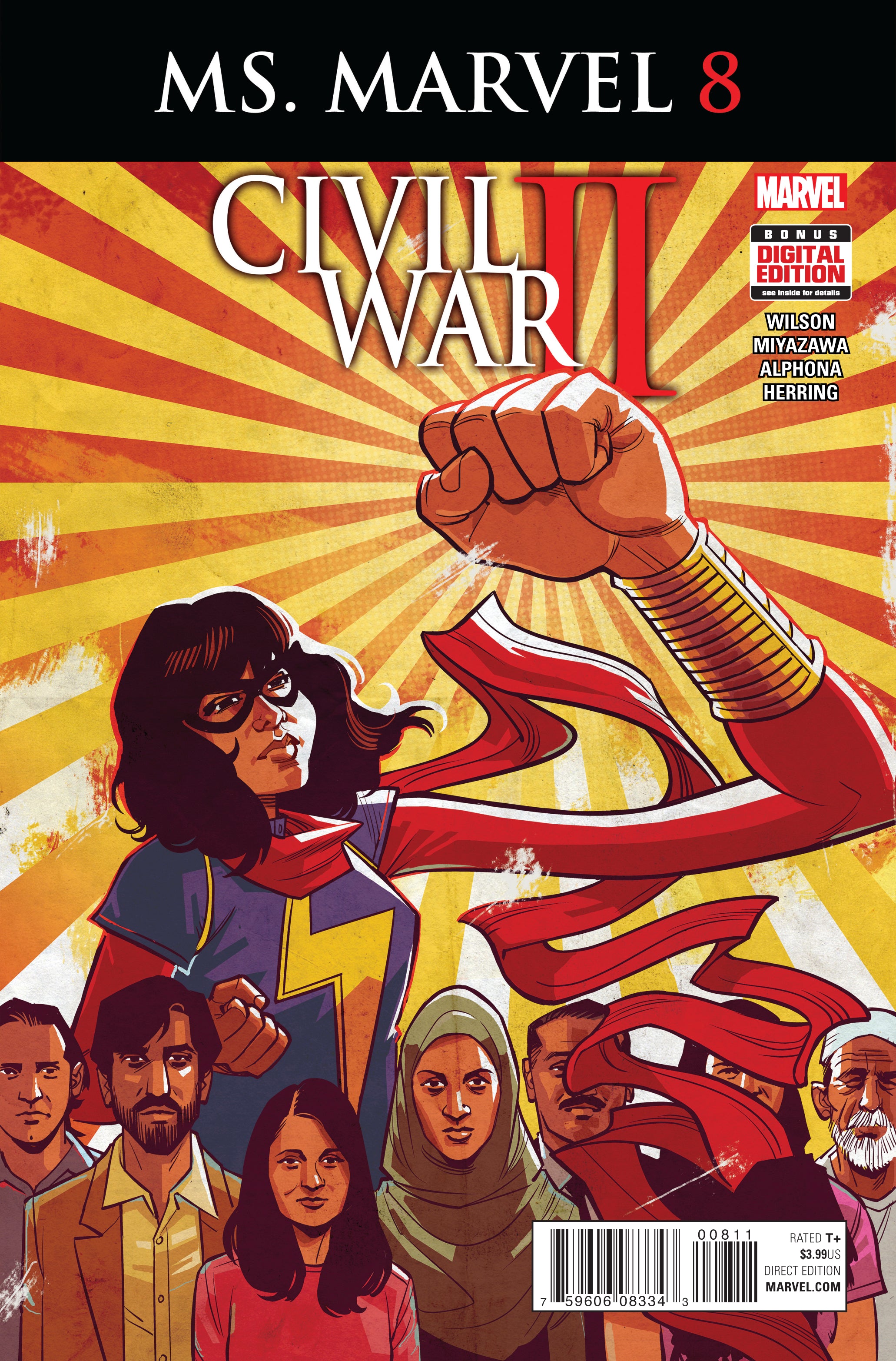 MS MARVEL #8 CW2 | Game Master's Emporium (The New GME)