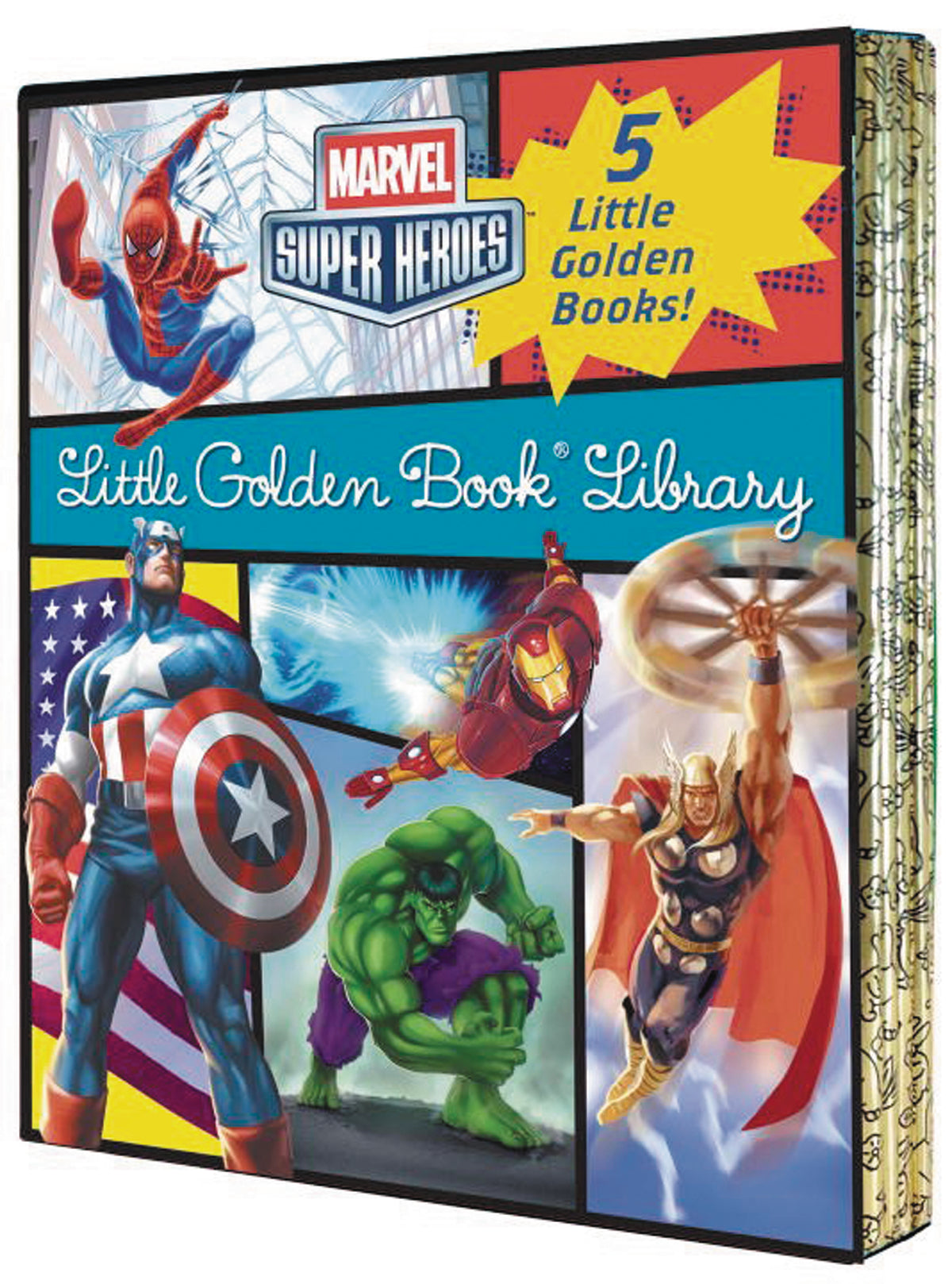 MARVEL HEROES LITTLE GOLDEN BOOK LIBRARY | Game Master's Emporium (The New GME)
