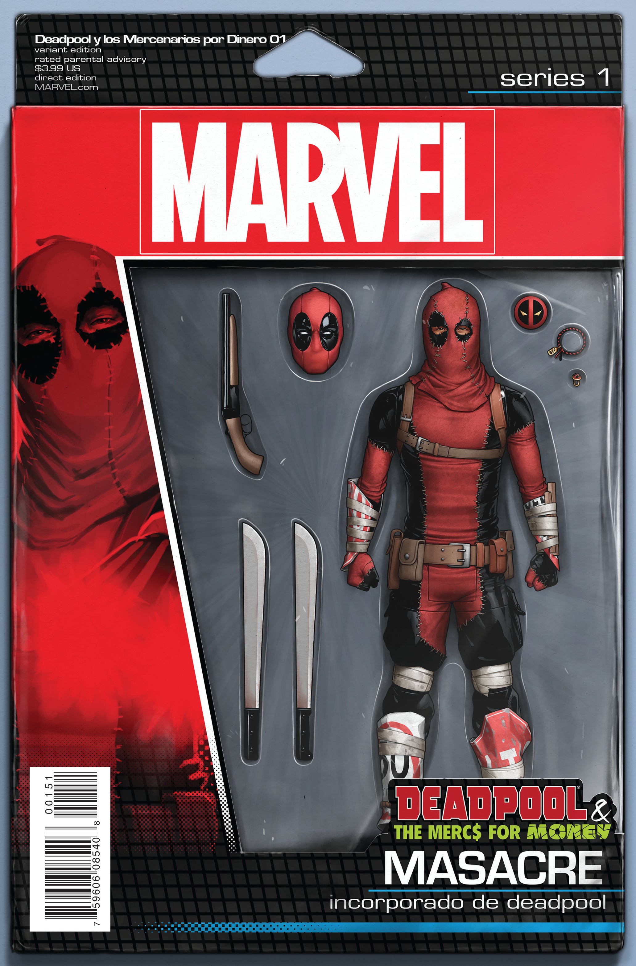 DEADPOOL AND MERCS FOR MONEY #1 CHRISTOPHER ACTION FIGURE VA | Game Master's Emporium (The New GME)