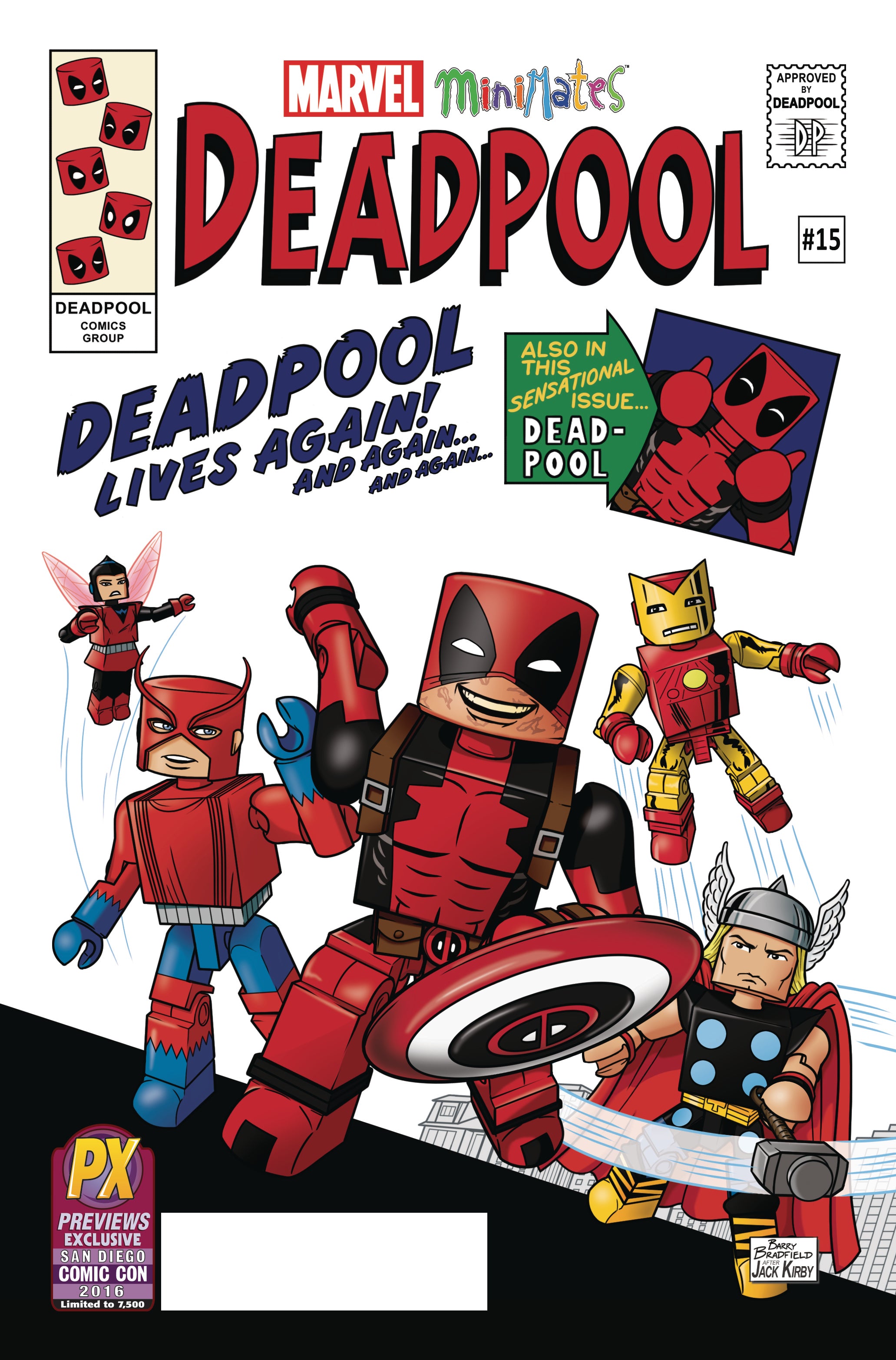 SDCC 2016 DEADPOOL #15 MINIMATES VAR | Game Master's Emporium (The New GME)