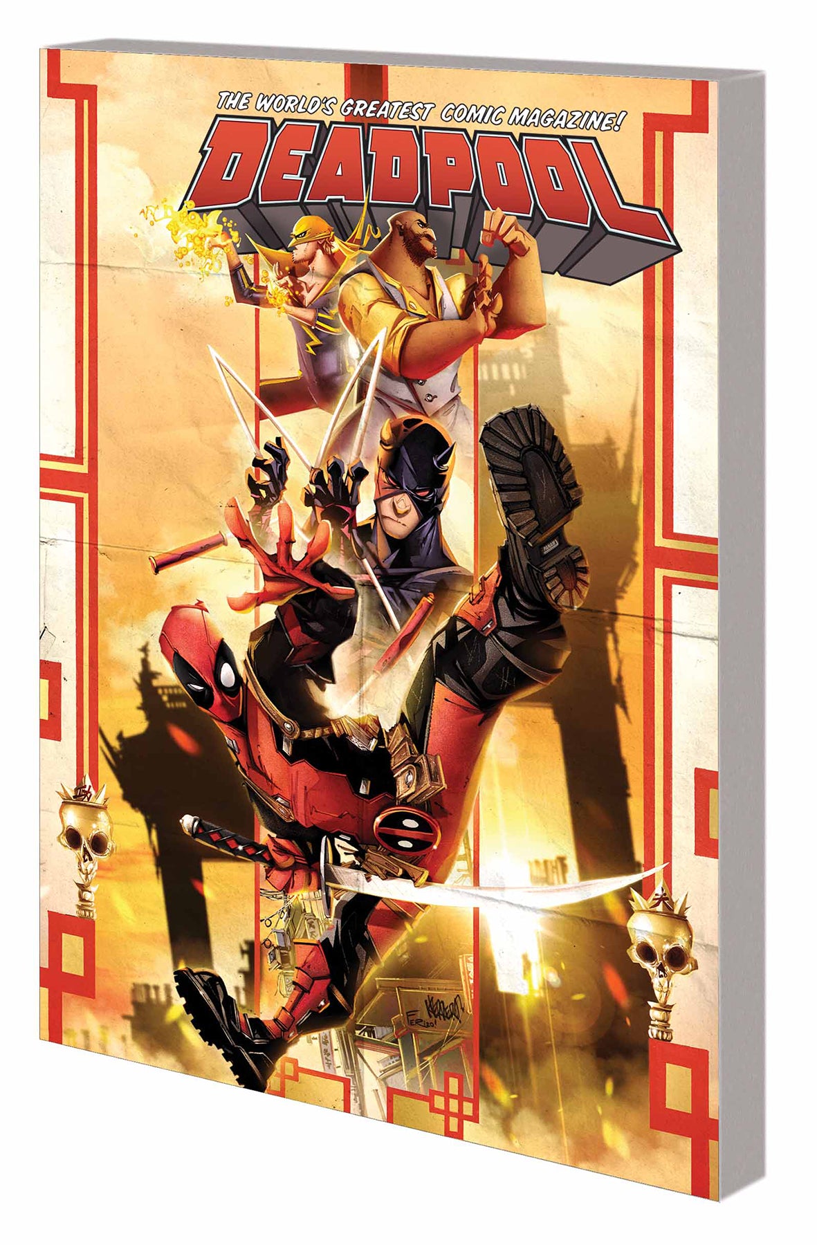 DEADPOOL WORLDS GREATEST TP VOL 04 TEMPORARY INSANITATION | Game Master's Emporium (The New GME)