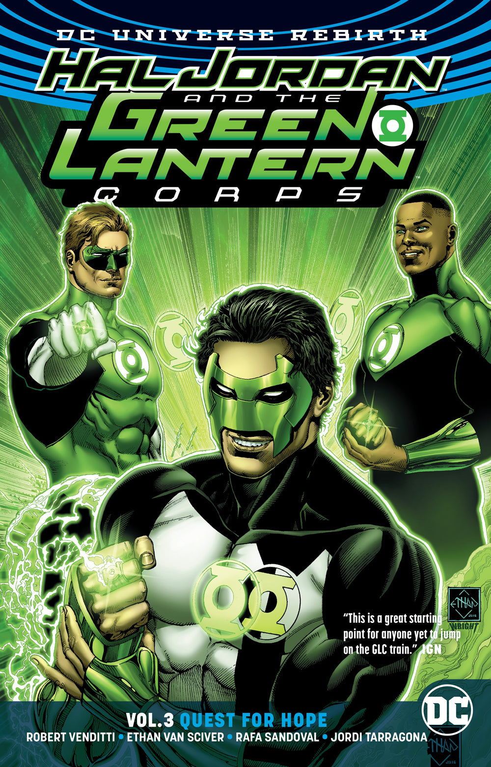 HAL JORDAN & THE GLC TP VOL 03 QUEST FOR HOPE (REBIRTH) | Game Master's Emporium (The New GME)