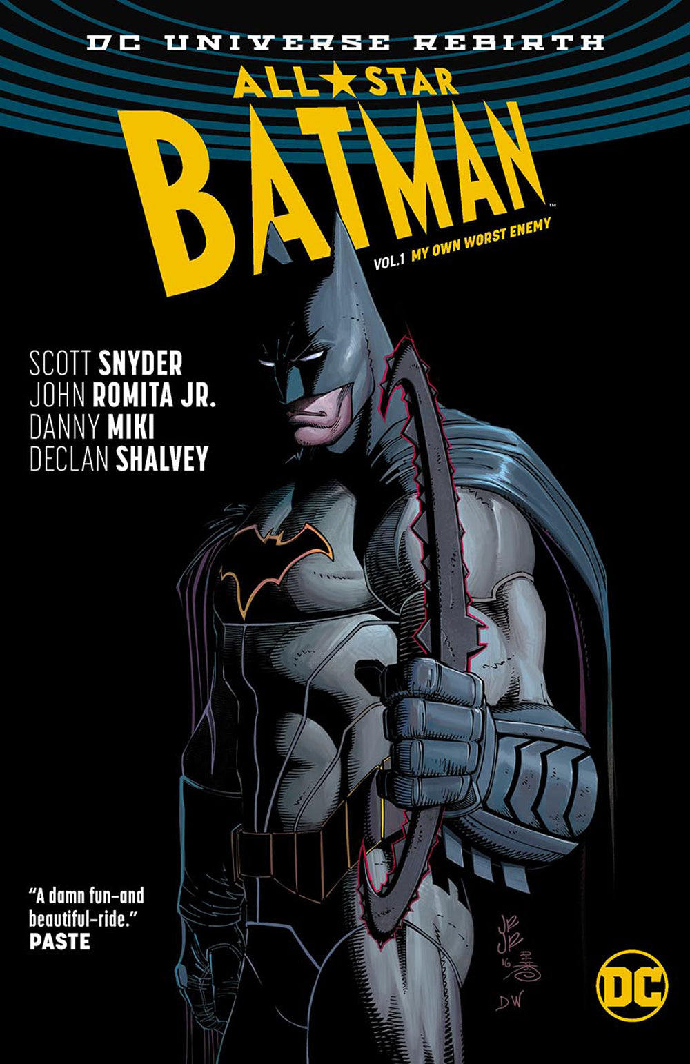 ALL STAR BATMAN TP VOL 01 MY OWN WORST ENEMY (REBIRTH) | Game Master's Emporium (The New GME)