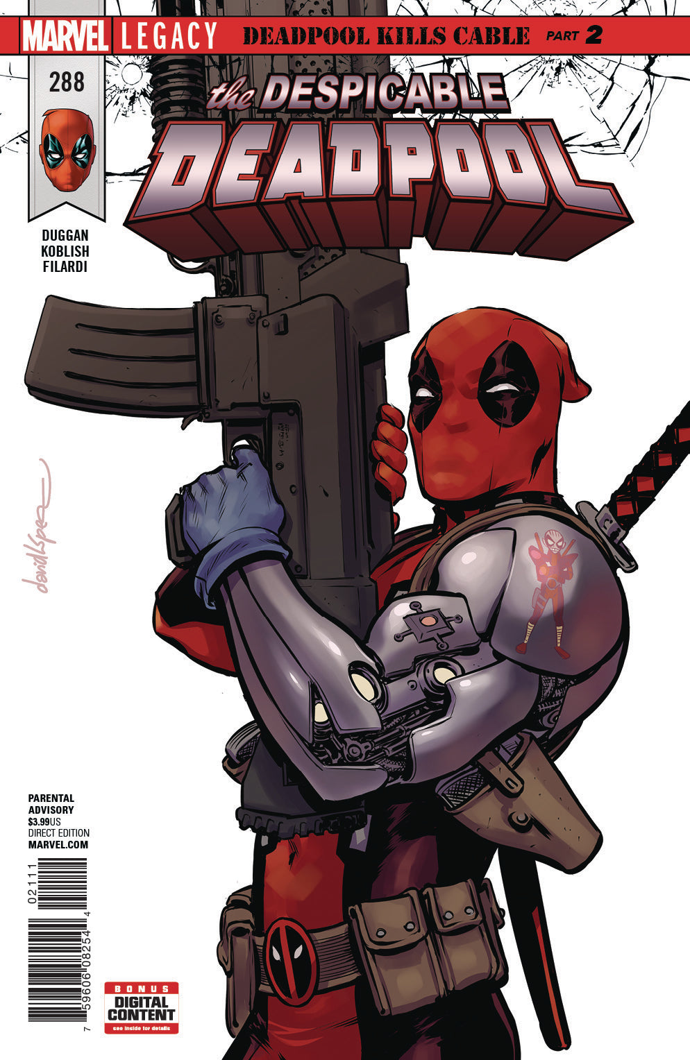 DESPICABLE DEADPOOL #288 LEG | Game Master's Emporium (The New GME)