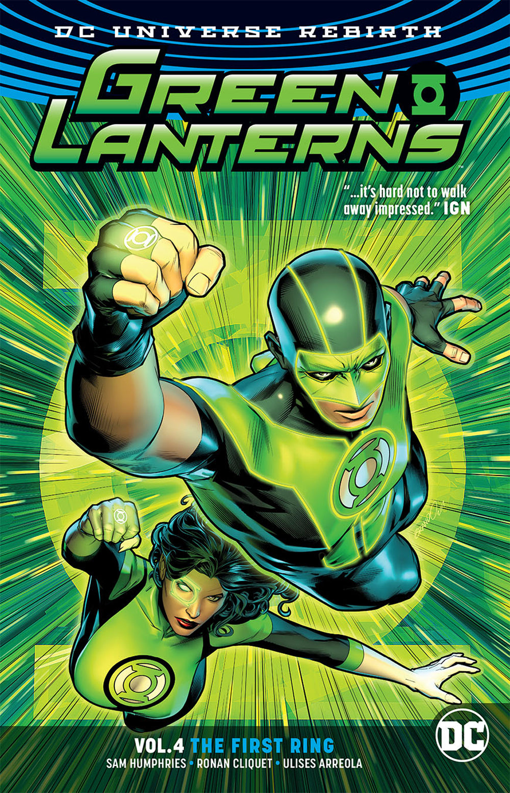 GREEN LANTERNS TP VOL 04 THE FIRST RINGS (REBIRTH) | Game Master's Emporium (The New GME)
