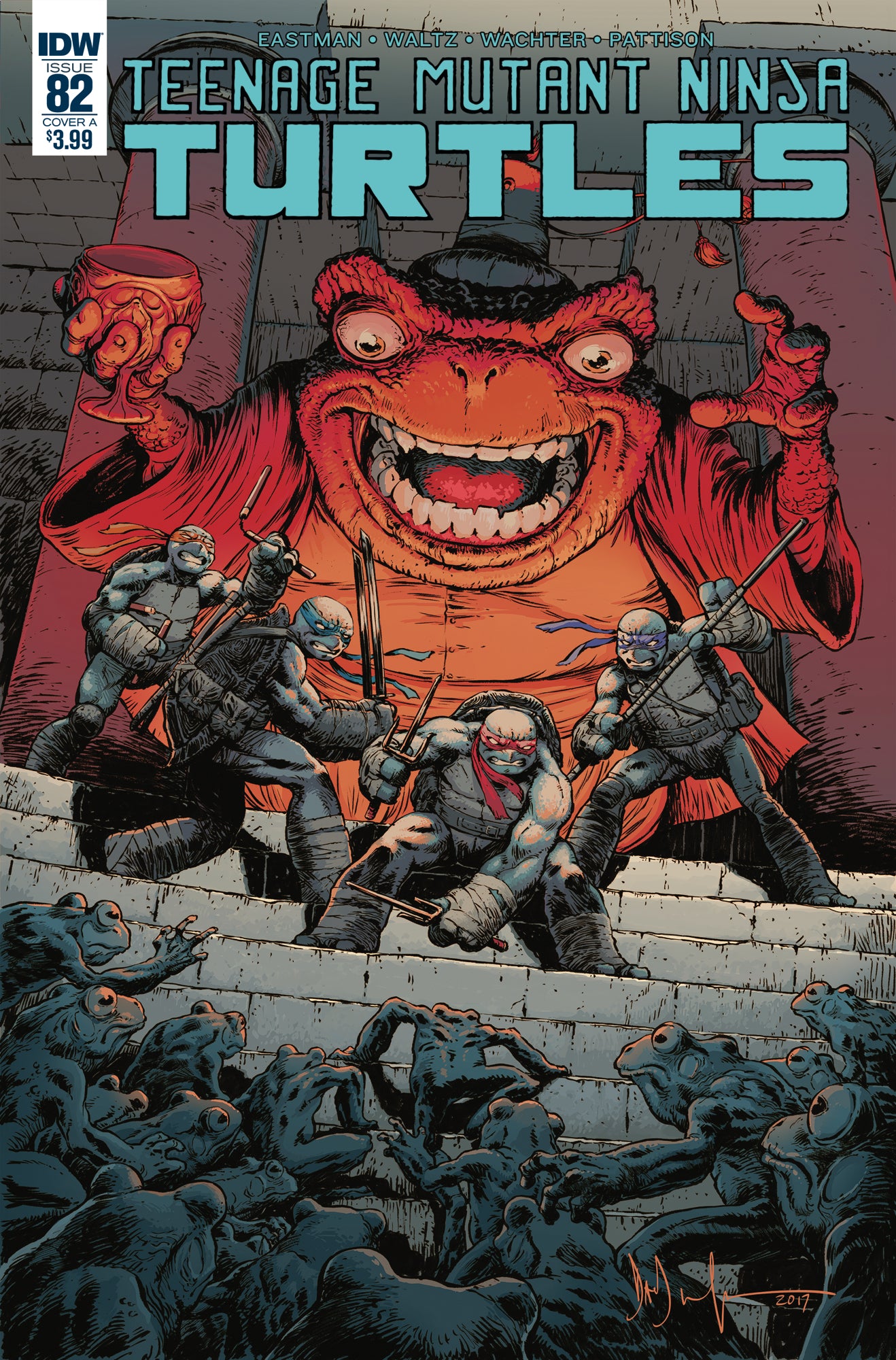 TMNT ONGOING #82 CVR A WACHTER | Game Master's Emporium (The New GME)