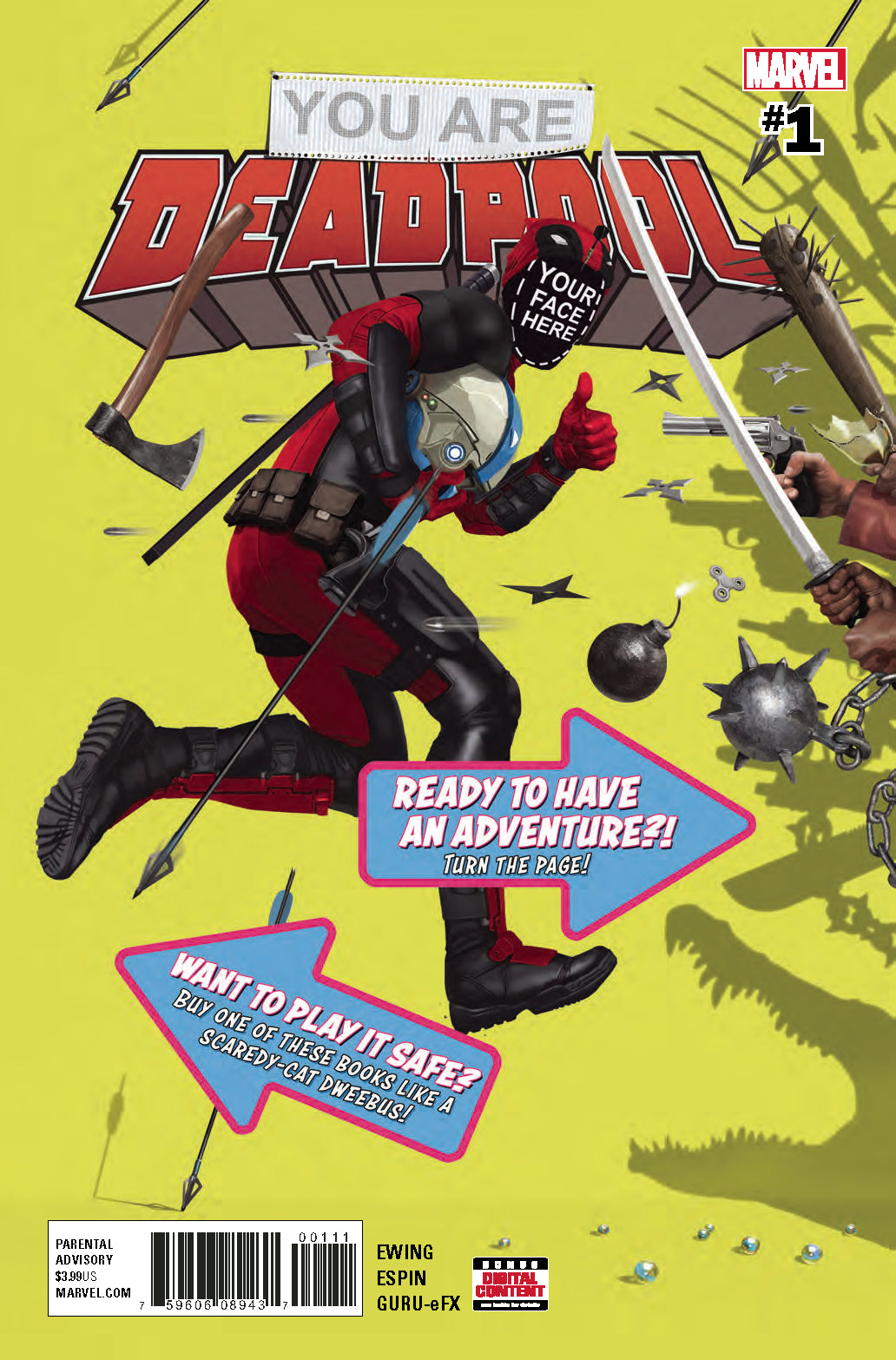 YOU ARE DEADPOOL #1 to #5 (OF 5) | Game Master's Emporium (The New GME)